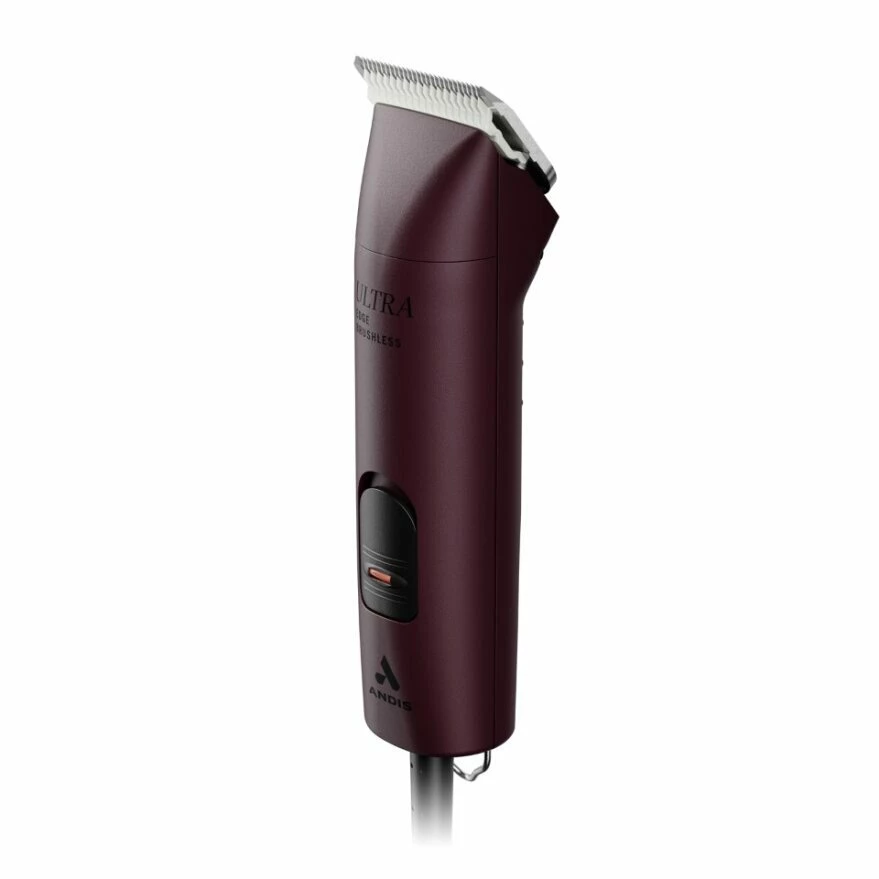 Andis AGCB Super 2 Speed Brushless Clipper - Burgundy - Image 2