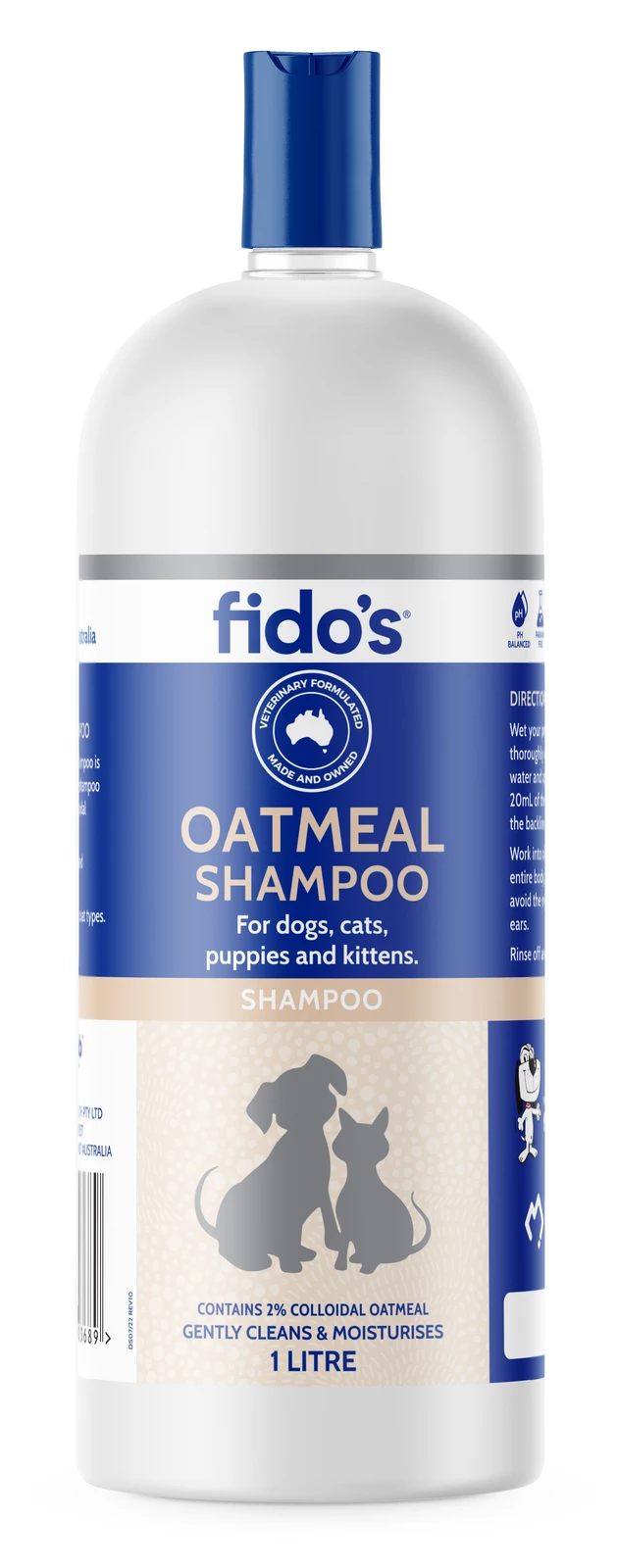Fido’s Oatmeal Shampoo 1L