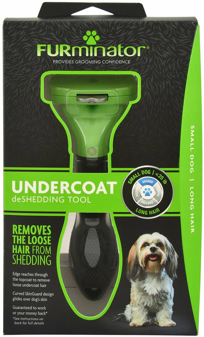 Furminator Undercoat DeShedding Tool - Small Dog Long Hair