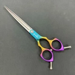 Groomtech Hummingbird Asian Fusion Straight 6.5" [Blue Orange Purple]