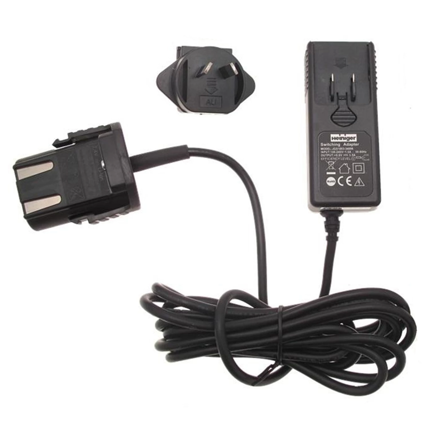 Heiniger Saphir Style Cordless Clipper Purple + Extra Battery + Cord Pack - Image 4