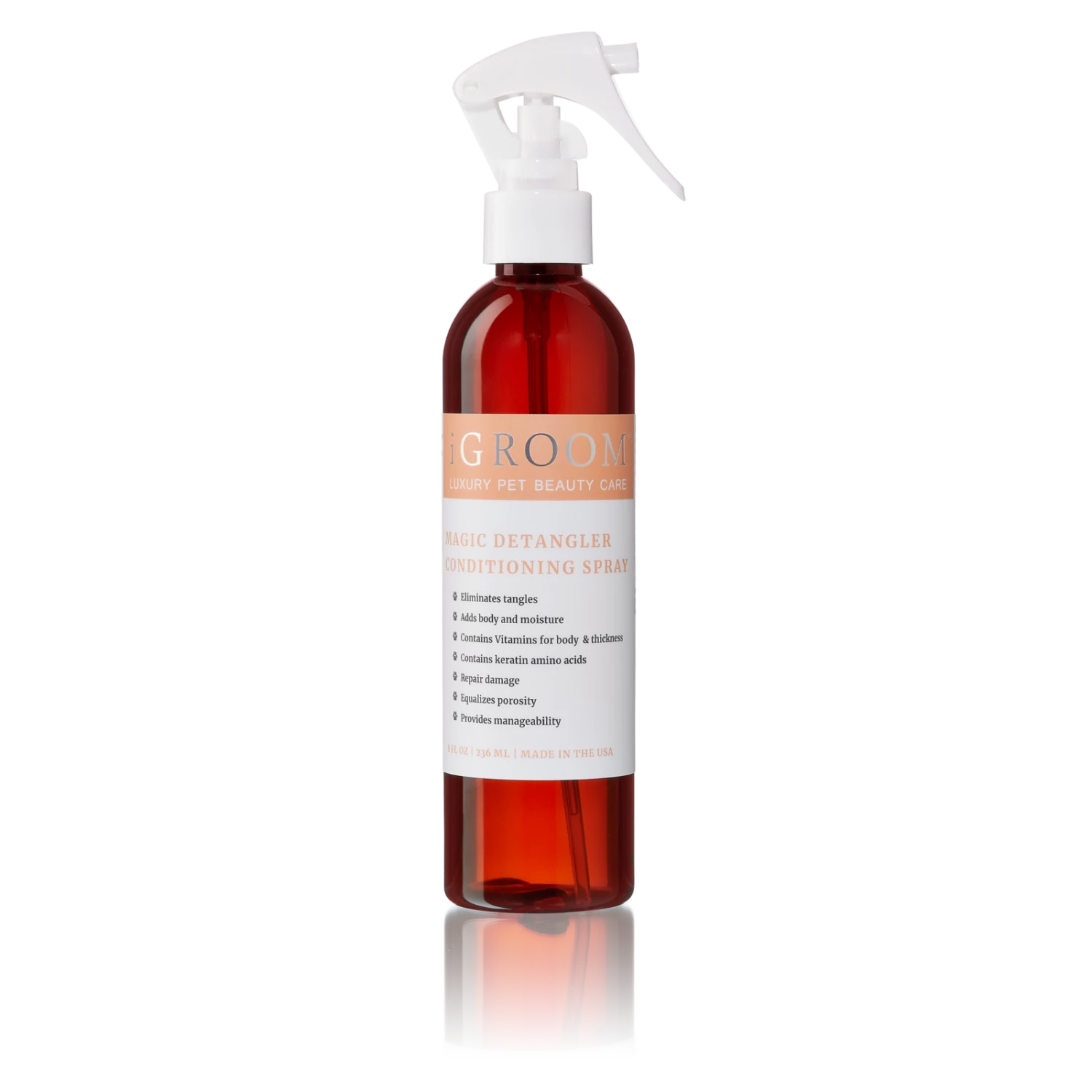 IGroom Magic Detangler Conditioning Spray 8oz (236ml)