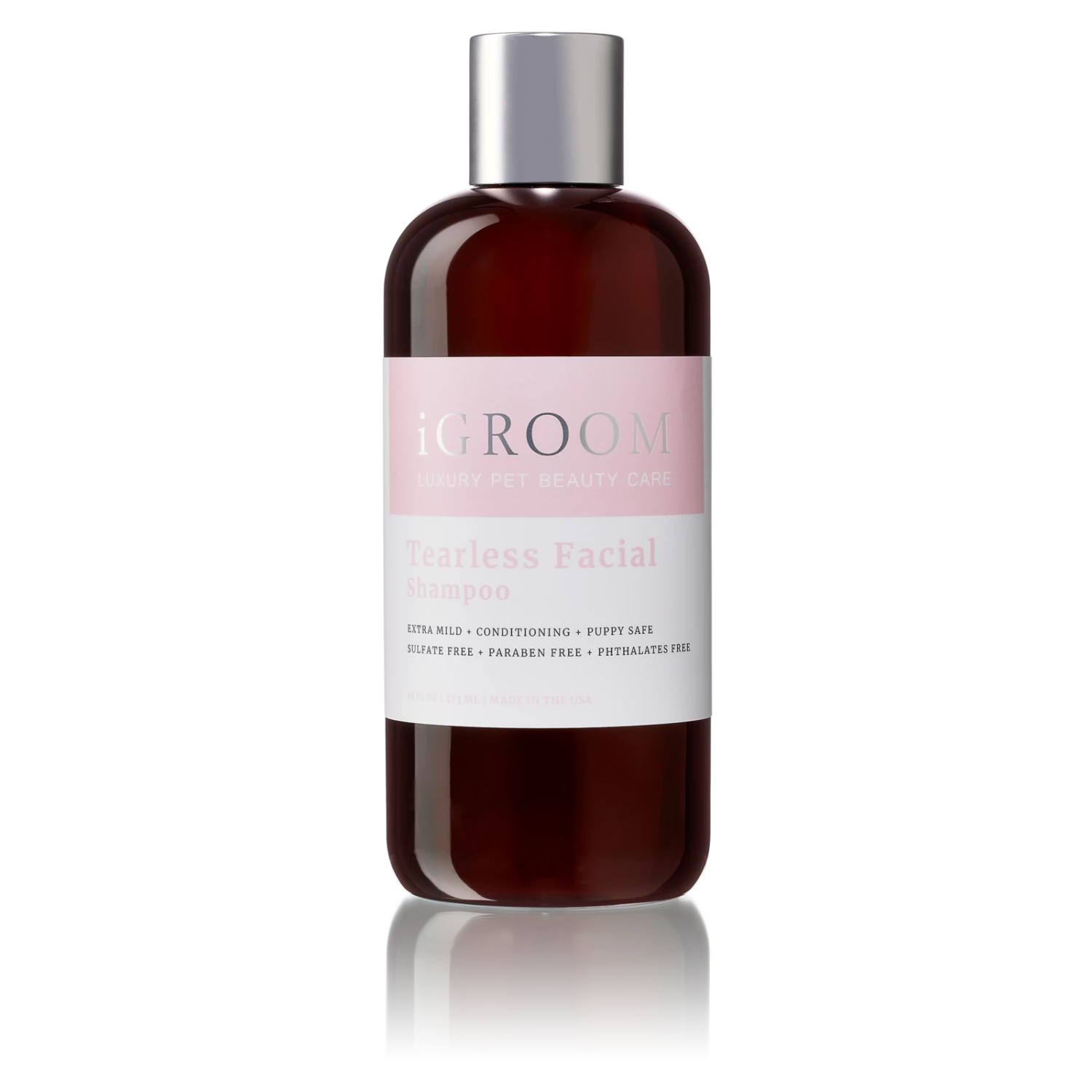 IGroom Tearless Facial Shampoo 16oz (473ml)