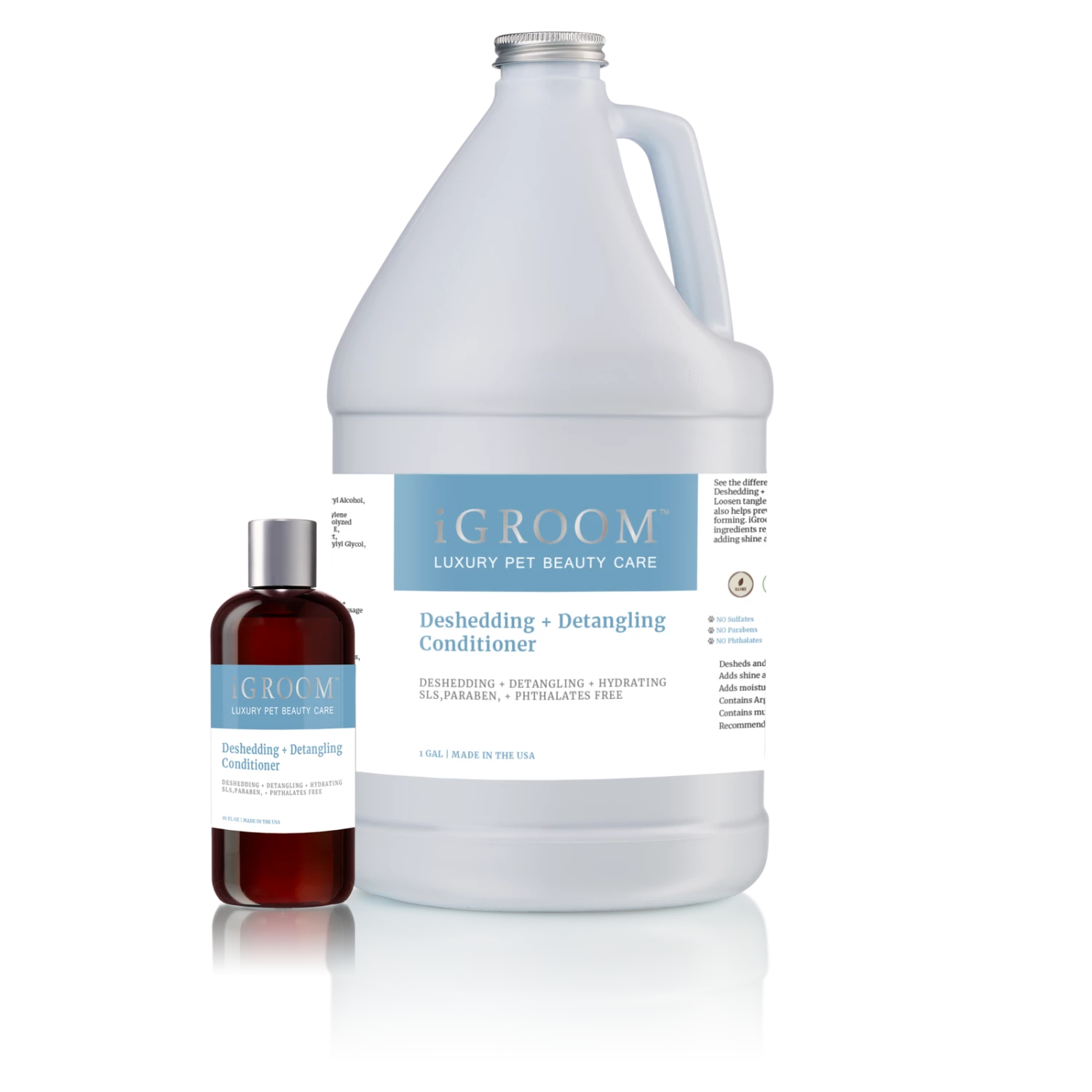 IGroom Deshedding + Detangling Conditioner 1 Gallon (3.8L) - Image 2