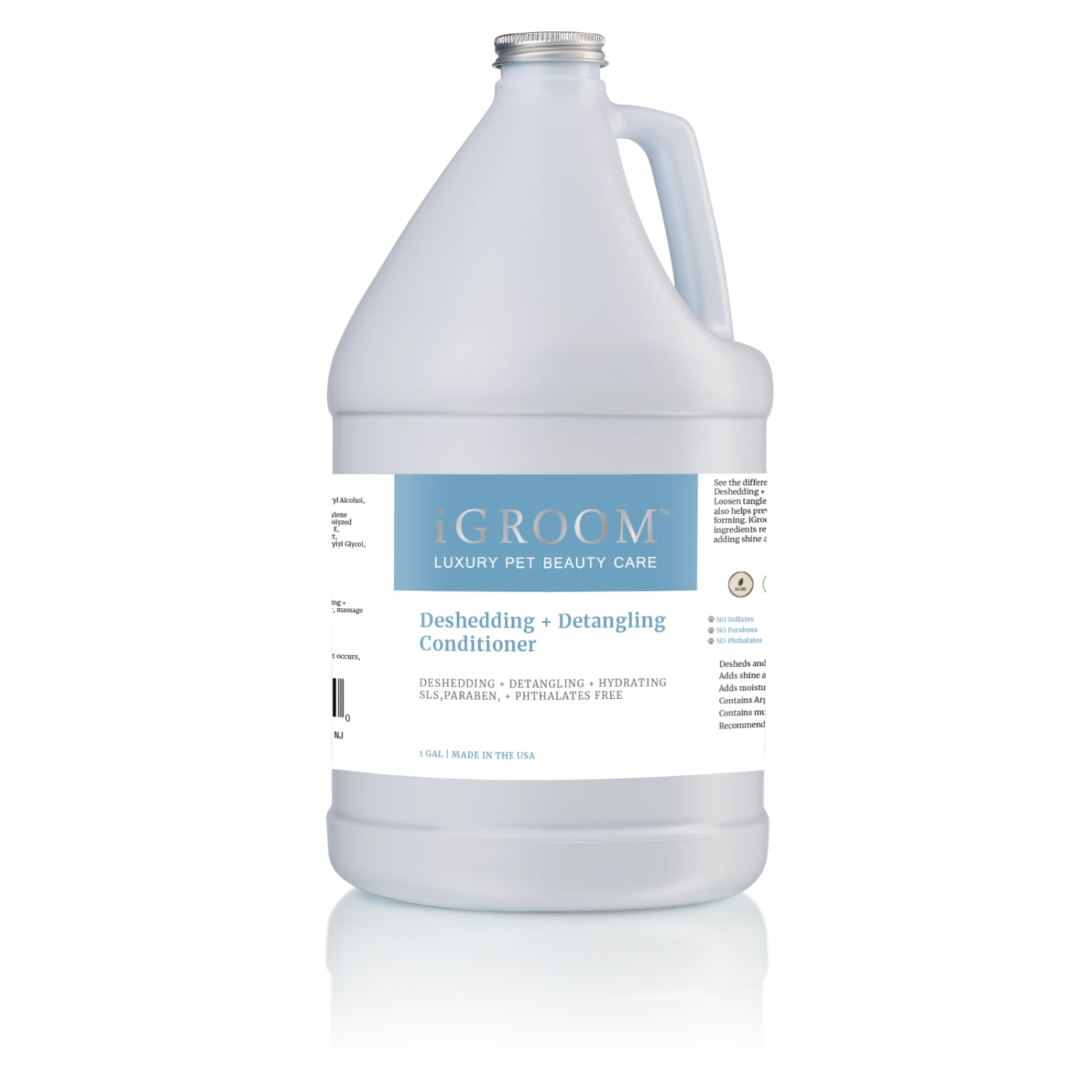 IGroom Deshedding + Detangling Conditioner 1 Gallon (3.8L)