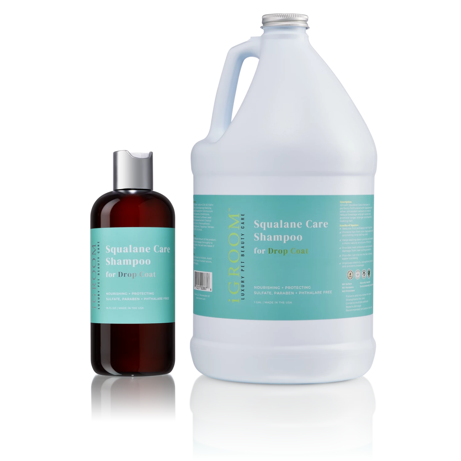 IGroom Squalane Care Shampoo 1 Gallon (3.8L) For Drop Coat - Image 2