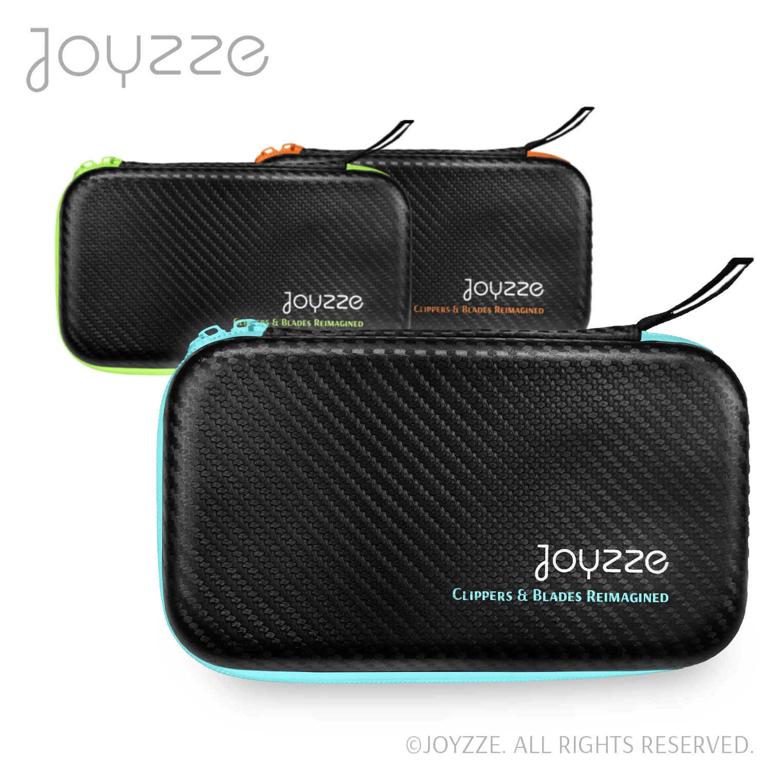 Joyzze Hard Blade Storage Case Fits 12 Blades - Neon Green - Image 4
