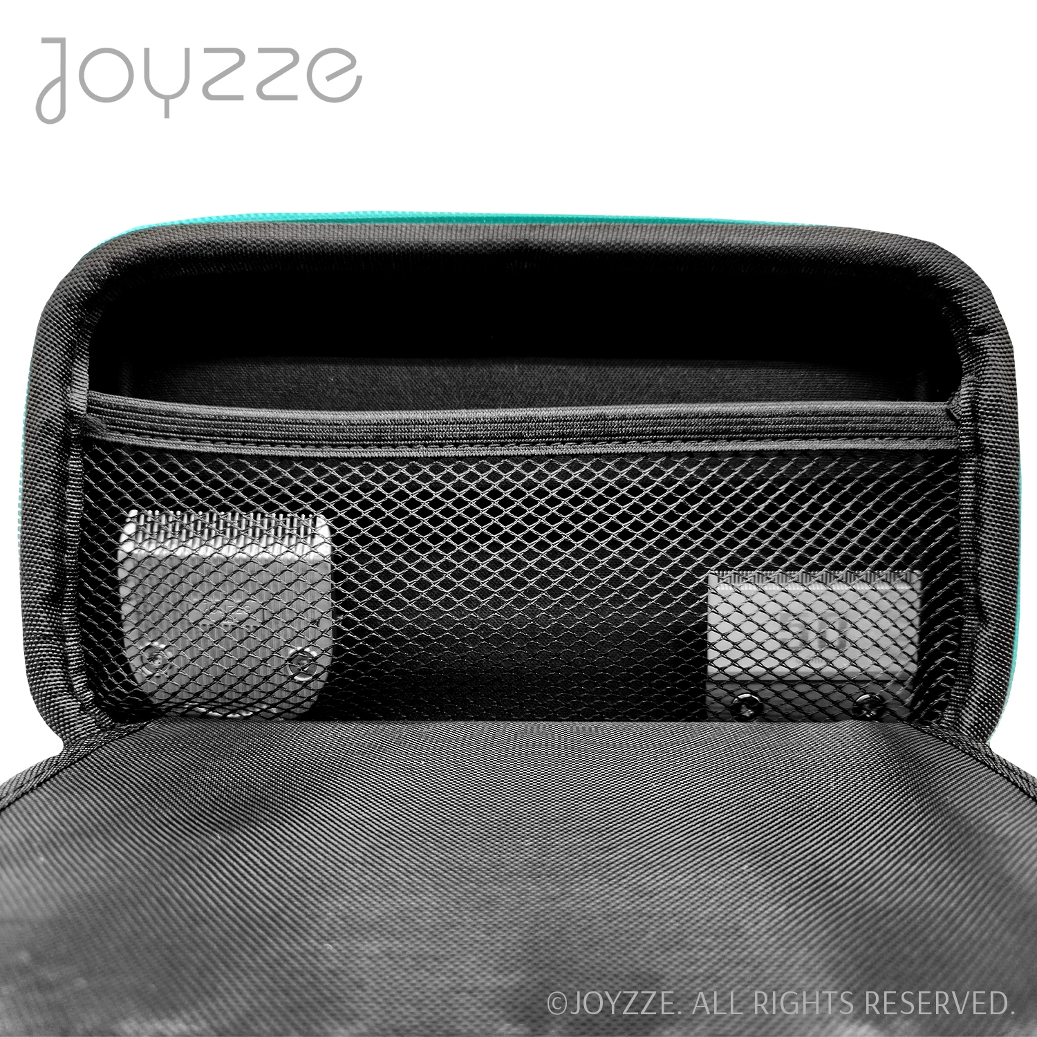 Joyzze Hard Blade Storage Case Fits 12 Blades - Neon Green - Image 5
