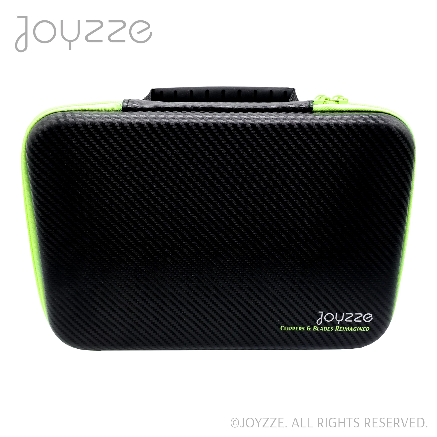 Joyzze Hard Blade Storage Case Fits 22 Blades - Neon Green