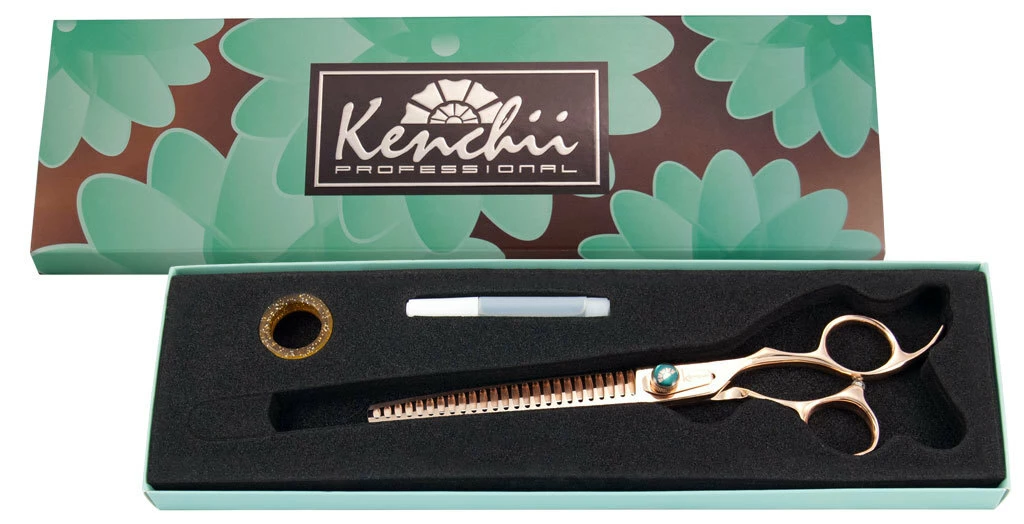 Kenchii Rosé Shear 25T Chunker / Blender 8” - Image 2