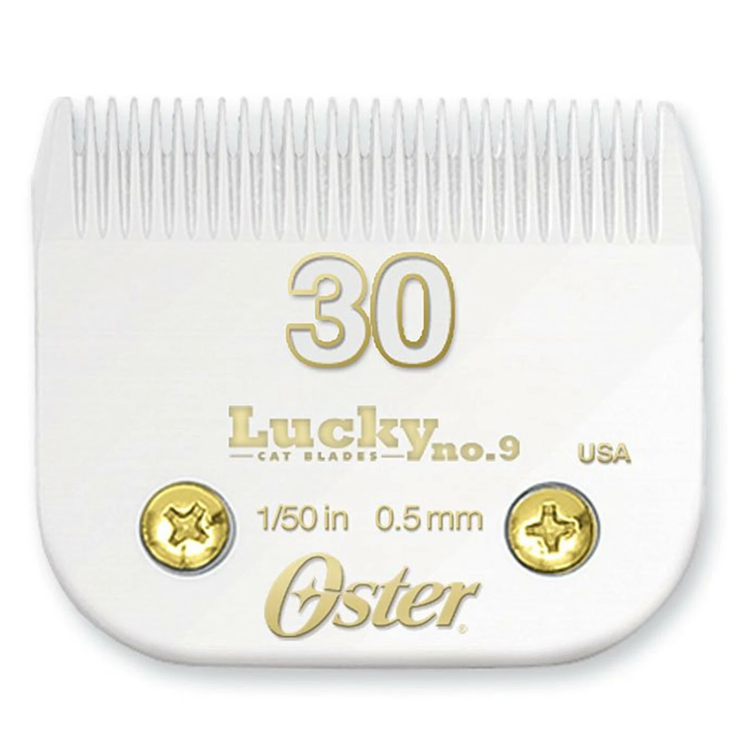 Oster® Oster Lucky No. 9 Cat Blade Size 30, 0.5 Mm