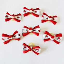 Ollie Tilly Christmas Dog Bows 50pcs, 108-34D