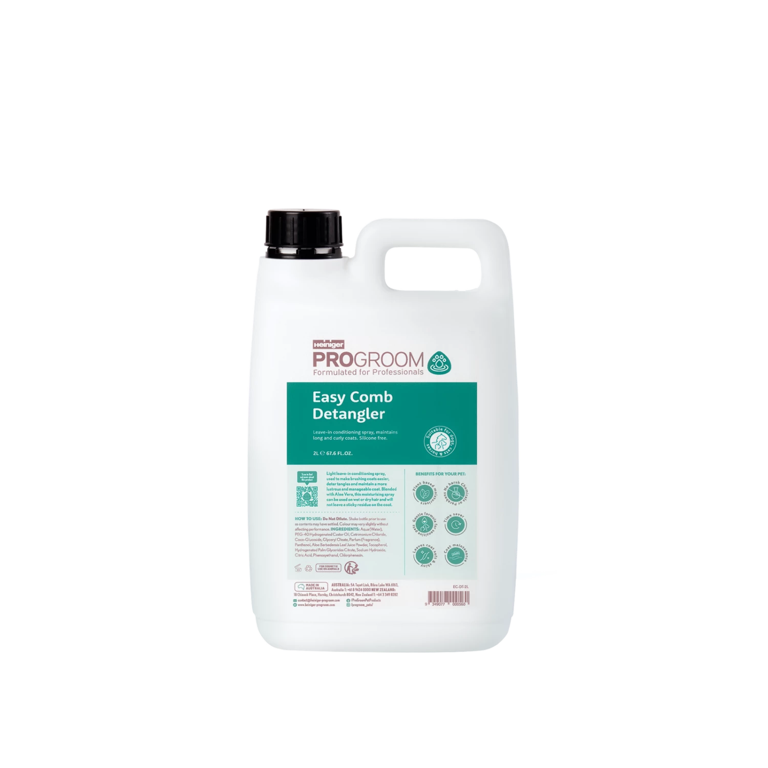 Progroom Easy Comb Detangler 2L