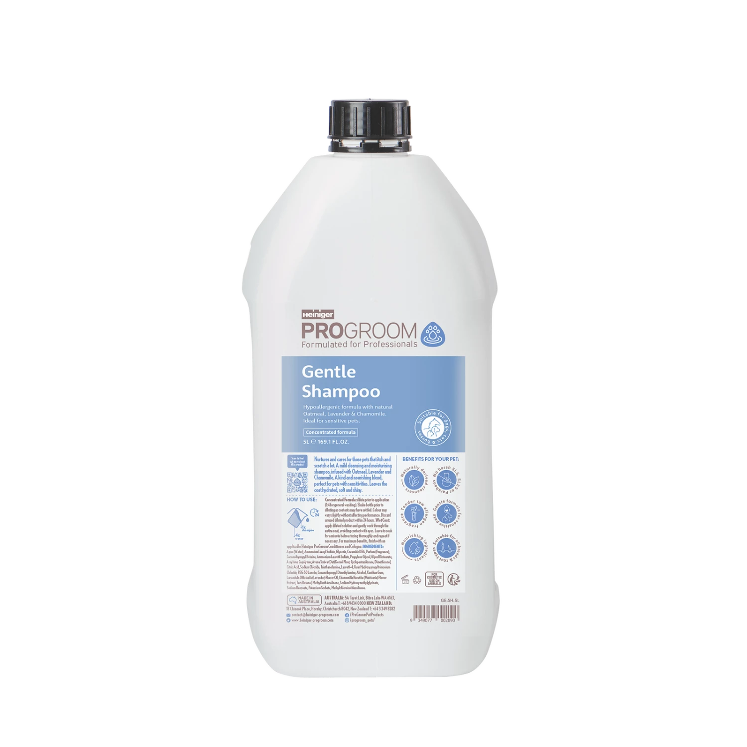 Progroom Gentle Shampoo 5L