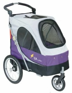 PETSTRO Safari Medium Pet Stroller [Purple]
