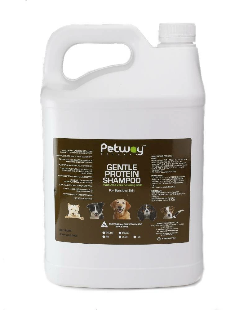 Petway Gentle Protein Shampoo With Aloe Vera & Baking Soda 5L