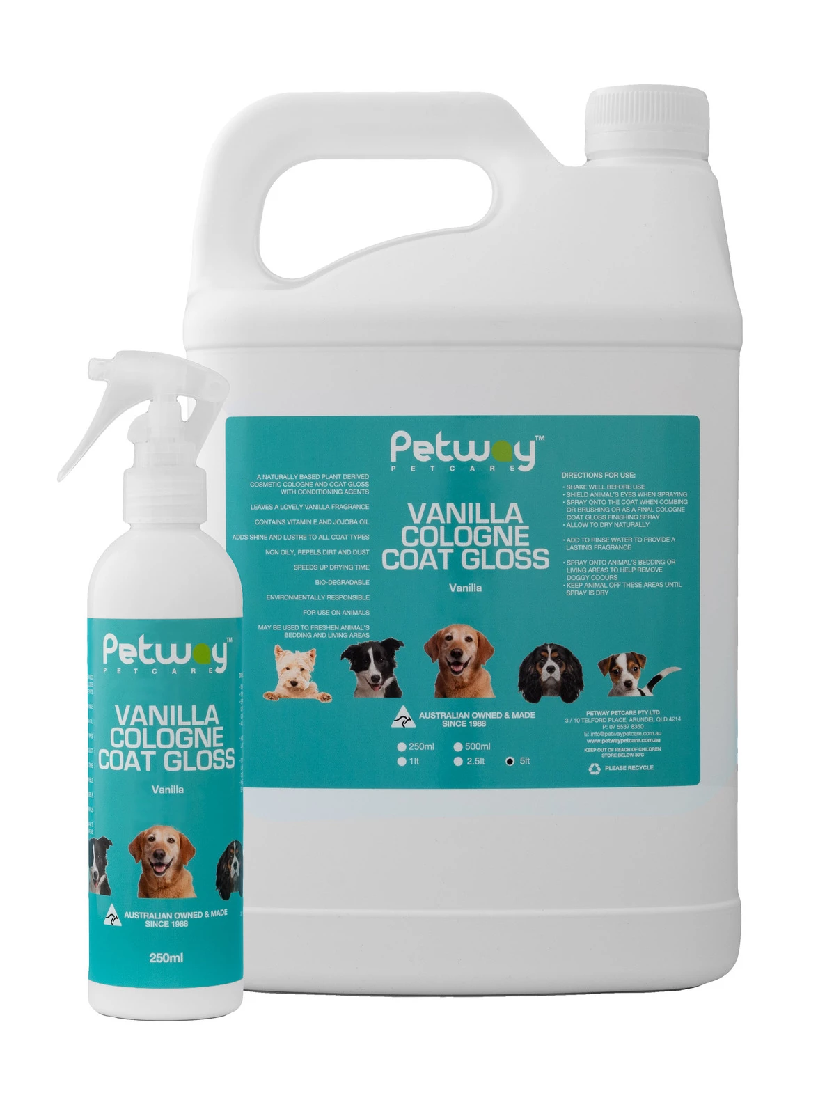 Petway Vanilla Cologne Coat Gloss 1L - Image 2