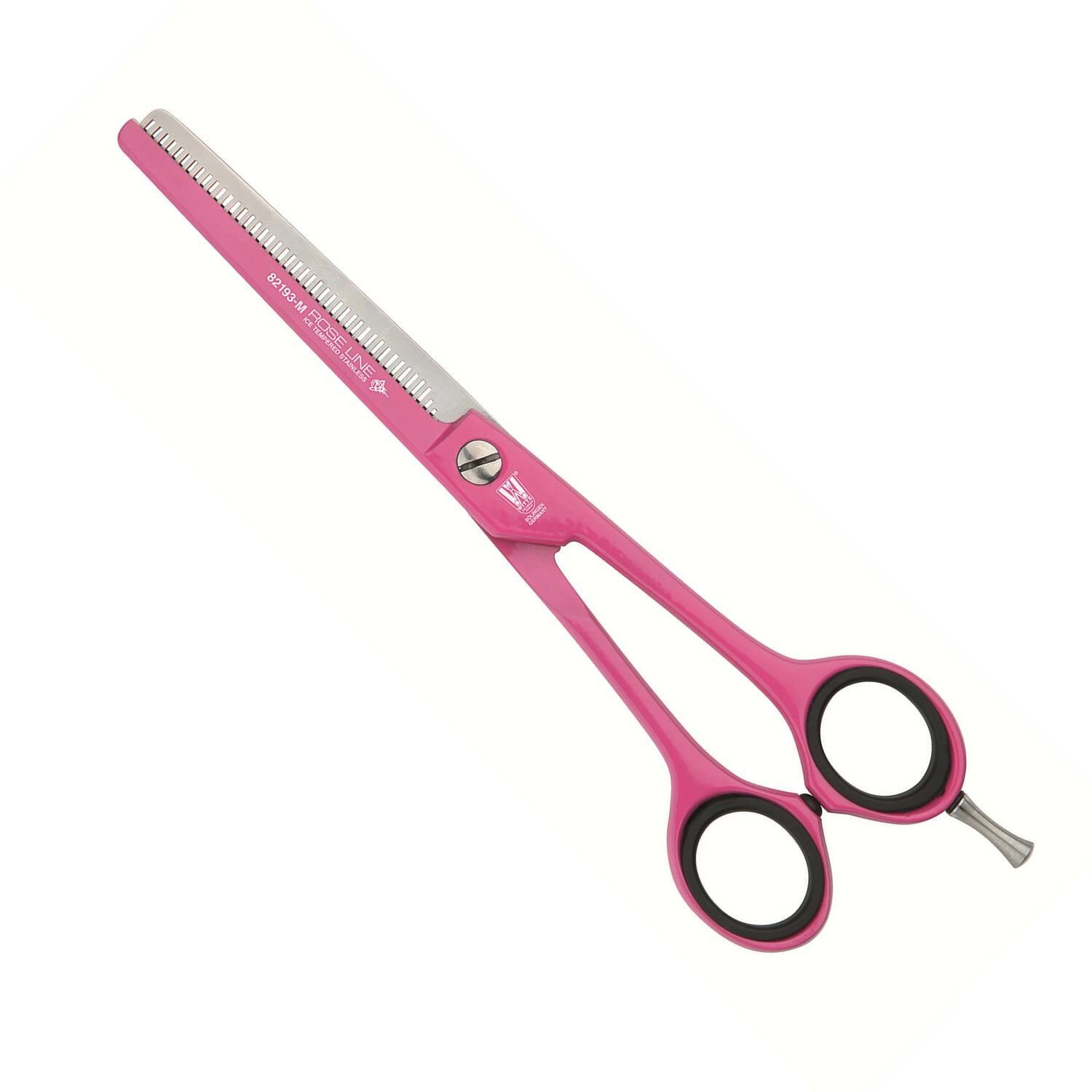 Roseline Scissors 46 Teeth Single Sided Thinner 6.25", Magenta