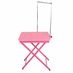 Shernbao Portable X-Shape Competition Table (Pink)