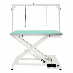 Shernbao Electric Lifting Table With LED Light And H Frame
