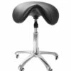 Ergonomic Saddle Stool With Planetary Casters