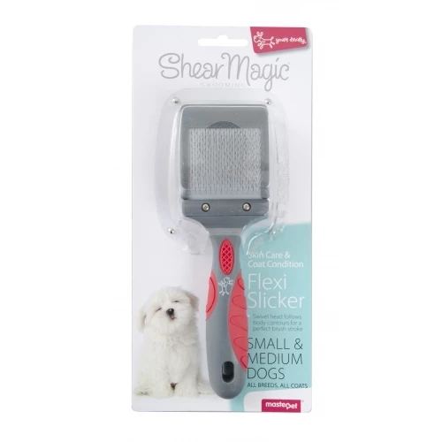 Shear Magic Flexi Slicker Brush - Small & Medium - Image 2