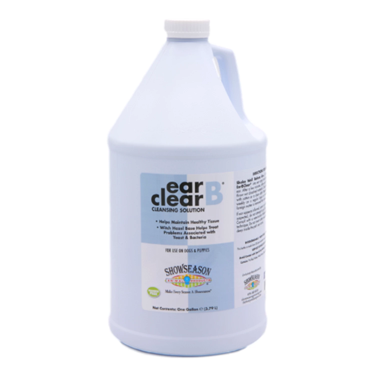 ShowSeason EarBClear Pet Ear Wash + Flush Gallon (3.8L)