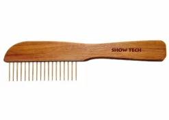 Show Tech Wooden Poodle Comb 23cm Rosewood #7