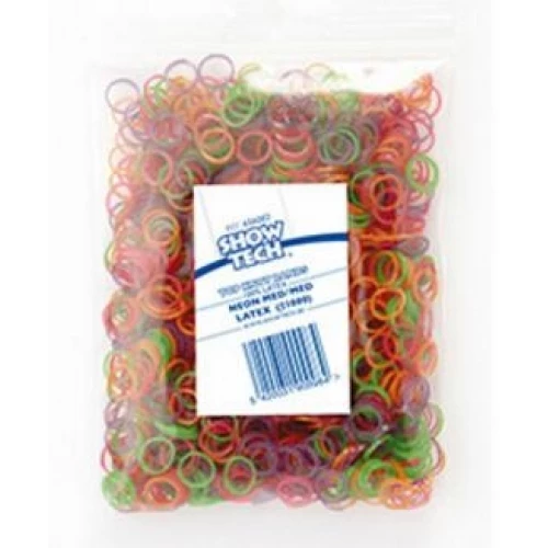 Show Tech Latex Bands Neon 1000pcs - Image 2