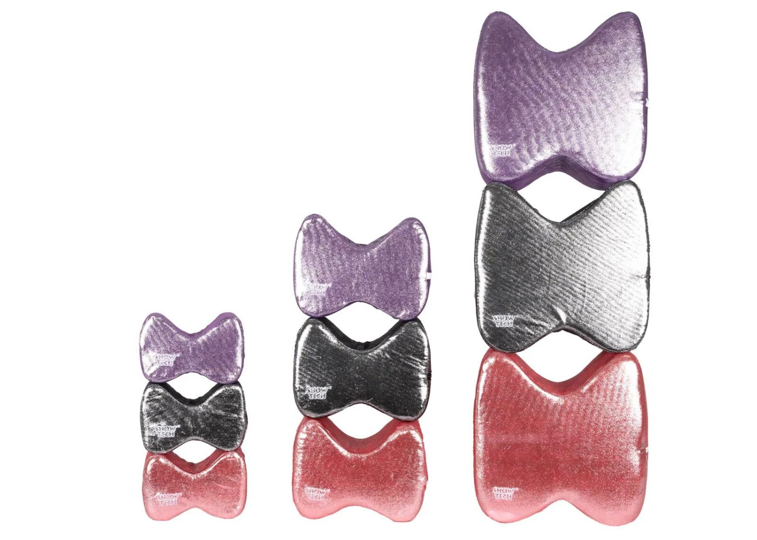 Show Tech Topknot Cushion Pillow Glitzy Black - Small - Image 3