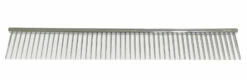 KissGrooming Ultra Premium Brass Comb In Chrome 24.5cm