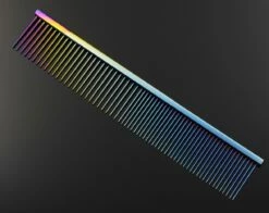 Prism Rainbow Medium/Coarse Comb 7.5"