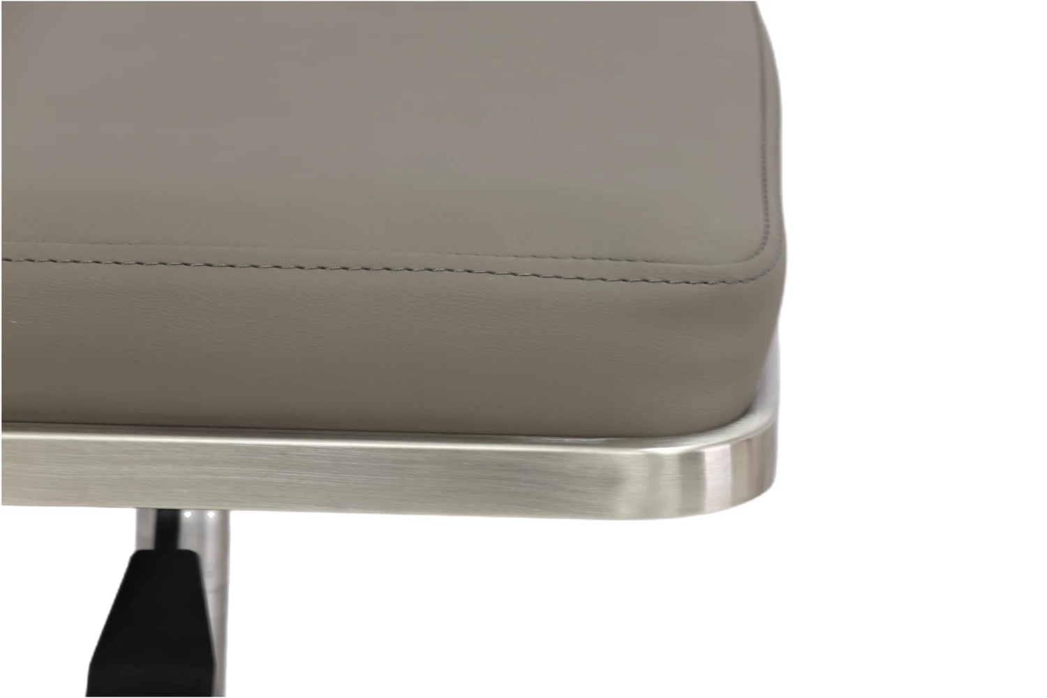 Groomer's Modern Groomer Stool With Square Cushion (Grey) - Image 2