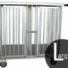 Aeolus 2-Berth Show Trolley With 4" Nylon Wheels - Large [Black]