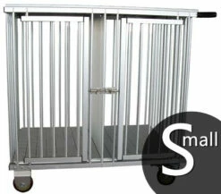 Aeolus 2-Berth Show Trolley With 4" Nylon Wheels - Small [Black]