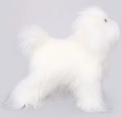 KissGrooming Teddy Bear Coat For Model Dog Mannequin [White]