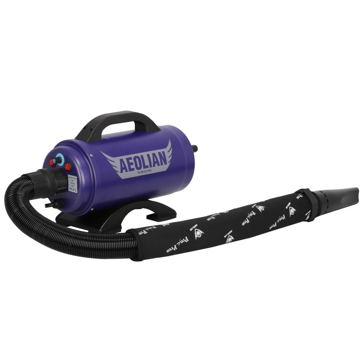 Aeolus Aeolian PRO Grooming Blaster Dryer With Heater - Blue Purple - Image 2