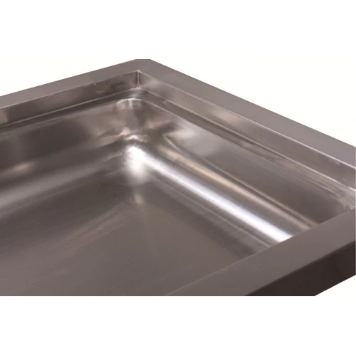 Stainless Steel Dental Preparation Tub Table - Image 5