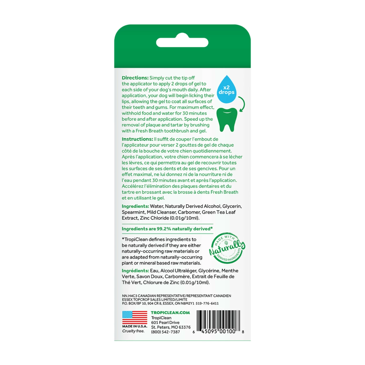 Tropiclean Clean Teeth Gel 4oz - Image 3