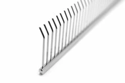 Utsumi 7.5" ECO Special #1S Brass Comb, Curved Tip - Silver