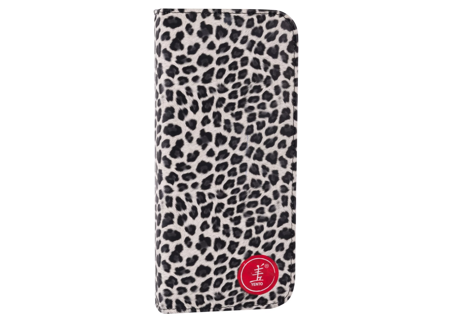 Yento Scissor Shear Pouch Leopard Print - 12 Scissors, 28x12.5cm